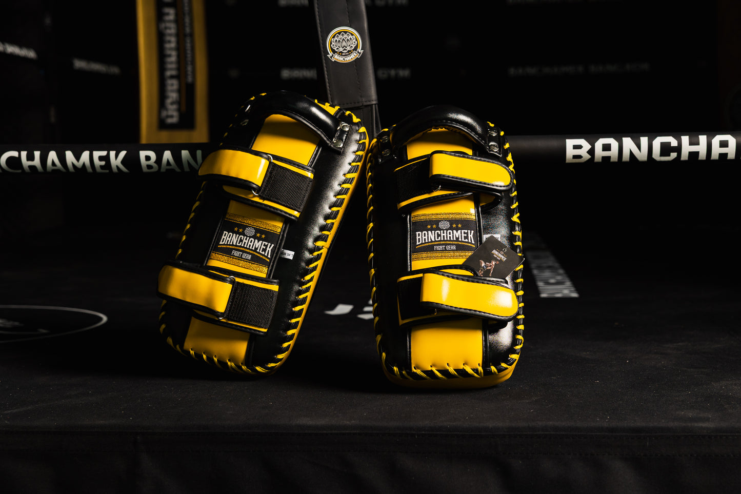 Banchamek Fight Gear Kick Pad Curved - Long