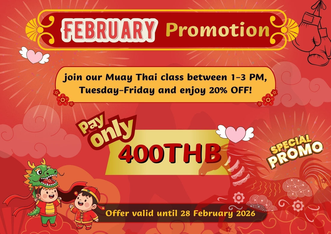 🔥 February Special Deal! Training at Banchamek Gym Bangkok