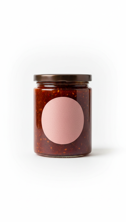 Gourmet Chili Jam Glass Jar